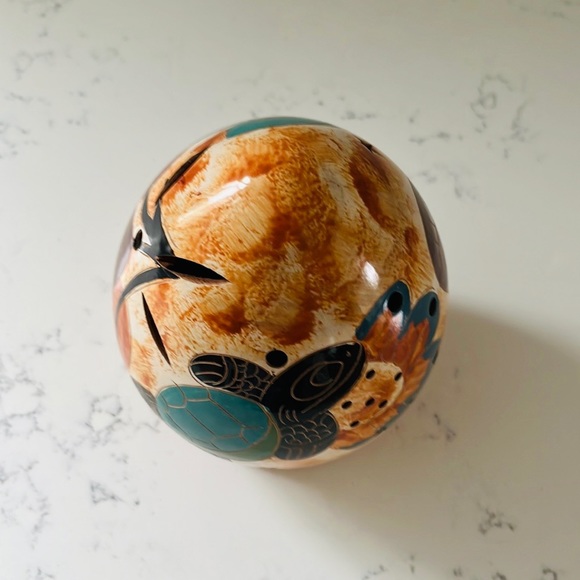 Nicaraguan Handmade Clay  Candle Holder - Picture 7 of 11